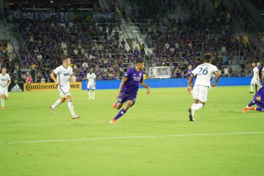 Orlando City, 3 Temmuz 2019 Çarşamba günü Orlando Florida 'daki Exploria Stadyumu' nda Philadelphia Union 'a ev sahipliği yaptı. Fotoğraf: Marty Jean-Louis