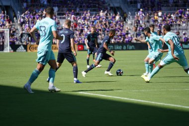 Orlando City SC 20 Nisan 2019 'da Orlando City Stadyumu' nda Vancouver Whitecaps 'a ev sahipliği yapıyor. Fotoğraf: Marty Jean-Louis