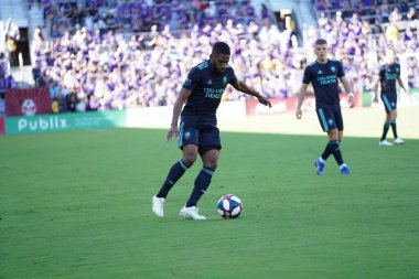 Orlando City SC 20 Nisan 2019 'da Orlando City Stadyumu' nda Vancouver Whitecaps 'a ev sahipliği yapıyor. Fotoğraf: Marty Jean-Louis