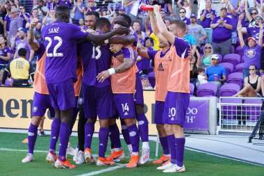 Orlando City SC 19 Mayıs 2019 'da Orlando City Stadyumu' nda FC Cincinnati 'ye ev sahipliği yaptı. Fotoğraf: Marty Jean-Louis