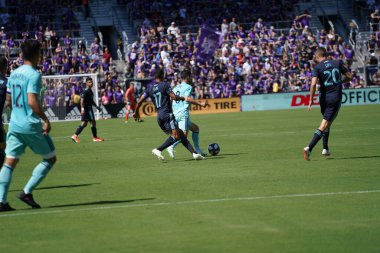Orlando City SC 20 Nisan 2019 'da Orlando City Stadyumu' nda Vancouver Whitecaps 'a ev sahipliği yapıyor. Fotoğraf: Marty Jean-Louis