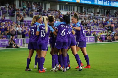 Foto Prides, 11 Mayıs 2019 Cumartesi günü Orlando City Stadyumu 'nda Portland Thorns FC' ye ev sahipliği yapıyor. Fotoğraf: Marty Jean-Louis