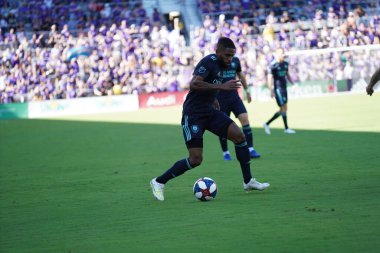 Orlando City SC 20 Nisan 2019 'da Orlando City Stadyumu' nda Vancouver Whitecaps 'a ev sahipliği yapıyor. Fotoğraf: Marty Jean-Louis