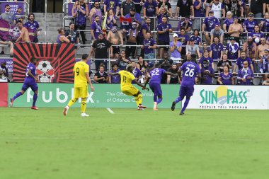 Orlando City, 13 Temmuz 2019 'da Orlando City Stadyumu' nda Kolomb Ekibi 'ne ev sahipliği yapmaktadır. Fotoğraf: Marty Jean-Louis