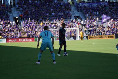 Orlando City SC 20 Nisan 2019 'da Orlando City Stadyumu' nda Vancouver Whitecaps 'a ev sahipliği yapıyor. Fotoğraf: Marty Jean-Louis