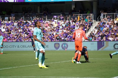 Orlando City SC 20 Nisan 2019 'da Orlando City Stadyumu' nda Vancouver Whitecaps 'a ev sahipliği yapıyor. Fotoğraf: Marty Jean-Louis