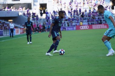 Orlando City SC 20 Nisan 2019 'da Orlando City Stadyumu' nda Vancouver Whitecaps 'a ev sahipliği yapıyor. Fotoğraf: Marty Jean-Louis
