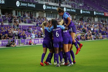 Foto Prides, 11 Mayıs 2019 Cumartesi günü Orlando City Stadyumu 'nda Portland Thorns FC' ye ev sahipliği yapıyor. Fotoğraf: Marty Jean-Louis
