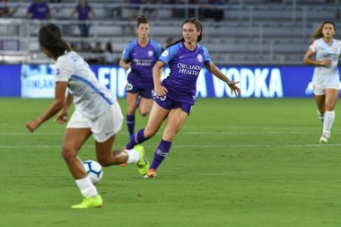 Orlando Pride 20 Temmuz 2019 tarihinde Florida Exploria Stadyumu 'nda Sky Blue FC' ye ev sahipliği yapmaktadır. Fotoğraf: Marty Jean-Louis