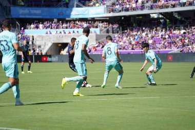 Orlando City SC 20 Nisan 2019 'da Orlando City Stadyumu' nda Vancouver Whitecaps 'a ev sahipliği yapıyor. Fotoğraf: Marty Jean-Louis