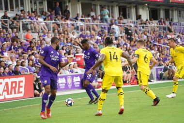Orlando City, 13 Temmuz 2019 'da Orlando City Stadyumu' nda Kolomb Ekibi 'ne ev sahipliği yapmaktadır. Fotoğraf: Marty Jean-Louis