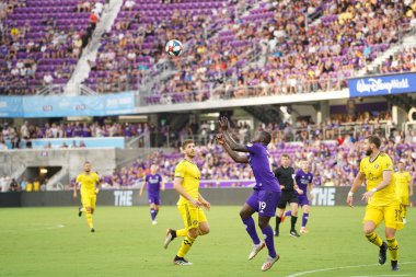 Orlando City, 13 Temmuz 2019 'da Orlando City Stadyumu' nda Kolomb Ekibi 'ne ev sahipliği yapmaktadır. Fotoğraf: Marty Jean-Louis