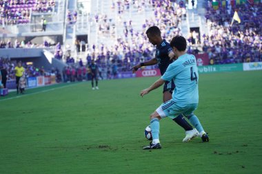Orlando City SC 20 Nisan 2019 'da Orlando City Stadyumu' nda Vancouver Whitecaps 'a ev sahipliği yapıyor. Fotoğraf: Marty Jean-Louis