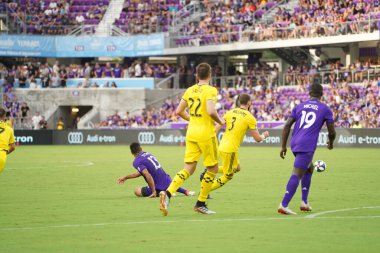 Orlando City, 13 Temmuz 2019 'da Orlando City Stadyumu' nda Kolomb Ekibi 'ne ev sahipliği yapmaktadır. Fotoğraf: Marty Jean-Louis