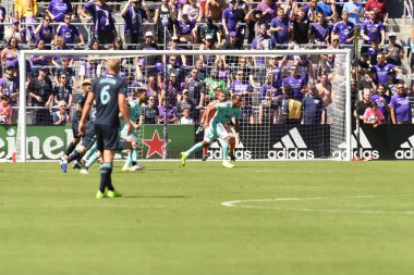 Orlando City SC 20 Nisan 2019 'da Orlando City Stadyumu' nda Vancouver Whitecaps 'a ev sahipliği yapıyor. Fotoğraf: Marty Jean-Louis