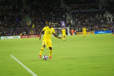 Orlando City, 13 Temmuz 2019 'da Orlando City Stadyumu' nda Kolomb Ekibi 'ne ev sahipliği yapmaktadır. Fotoğraf: Marty Jean-Louis