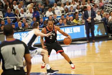 Orlando Magic 19 Nisan 2019 Cuma günü Orlando Florida 'daki Amway Arena' da düzenlenen NBA Playoff 1 'de Toronto Rapters' a ev sahipliği yapıyor. Fotoğraf: Marty Jean-Louis