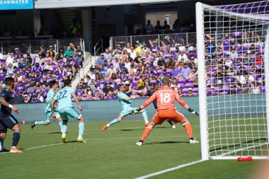 Orlando City SC 20 Nisan 2019 'da Orlando City Stadyumu' nda Vancouver Whitecaps 'a ev sahipliği yapıyor. Fotoğraf: Marty Jean-Louis