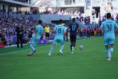 Orlando City SC 20 Nisan 2019 'da Orlando City Stadyumu' nda Vancouver Whitecaps 'a ev sahipliği yapıyor. Fotoğraf: Marty Jean-Louis