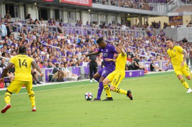 Orlando City, 13 Temmuz 2019 'da Orlando City Stadyumu' nda Kolomb Ekibi 'ne ev sahipliği yapmaktadır. Fotoğraf: Marty Jean-Louis