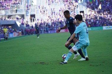 Orlando City SC 20 Nisan 2019 'da Orlando City Stadyumu' nda Vancouver Whitecaps 'a ev sahipliği yapıyor. Fotoğraf: Marty Jean-Louis