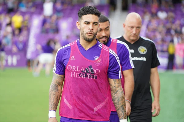 Orlando City Host Columbus Crew Orlando City Stadium July 2019 — Stock Fotó