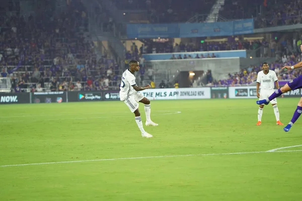 Orlando City Hostí Philadelphia Union Stadionu Exploria Orlandu Florida Středu — Stock fotografie