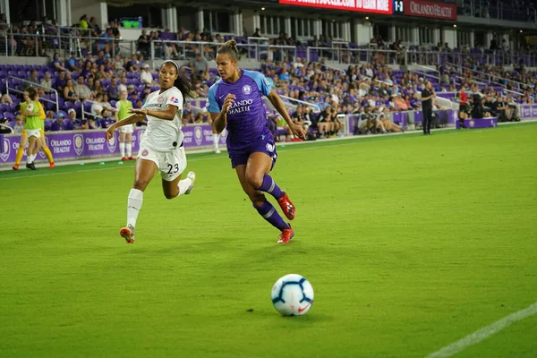 stock image Photo Prides Hosts the Portland Thorns FC at Orlando City Stadium in Orlando Florida on Saturday May 11, 2019.  Photo Credit:  Marty Jean-Louis