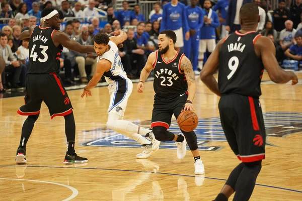 Orlando Magic 19 Nisan 2019 Cuma günü Orlando Florida 'daki Amway Arena' da düzenlenen NBA Playoff 1 'de Toronto Rapters' a ev sahipliği yapıyor. Fotoğraf: Marty Jean-Louis