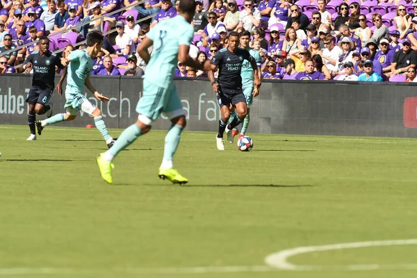 Orlando City Ist Samstag Den April 2019 Gastgeber Der Vancouver — Stockfoto