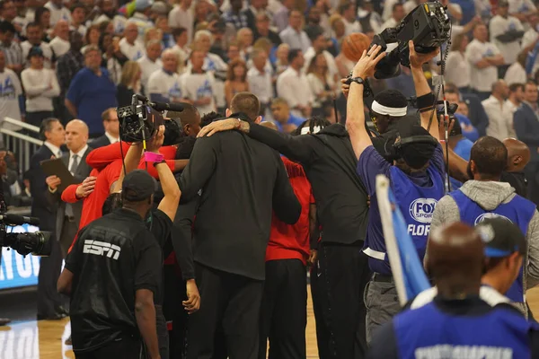 올랜도 매직은 2019 올랜도 플로리다 암웨이 아레나 Nba 플레이 라운드 — 스톡 사진