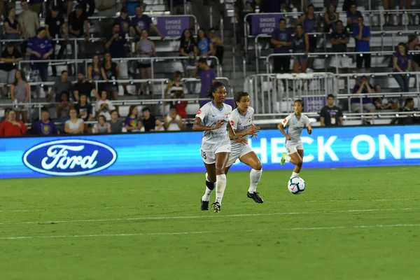 Orlando Pride Värd För Sky Blue Exploria Stadium Lördagen Den — Stockfoto