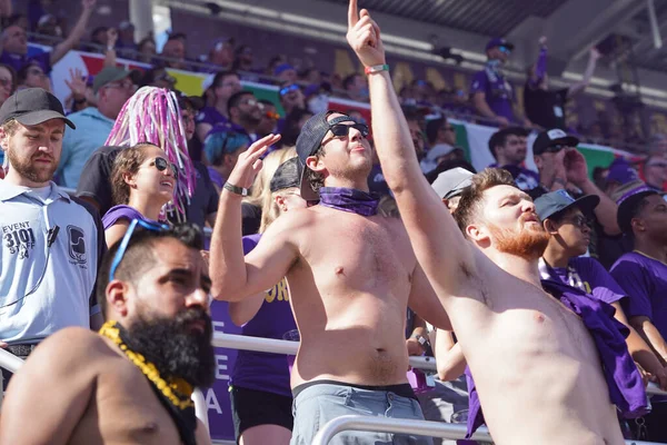 Orlando City Host Cincinnati Orlando City Stadium Orlando Florida May — Stock Photo, Image