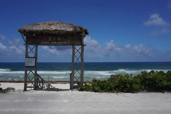 Scenery Cozumel Mexiko Den Juni 2019 Foto Marty Jean Louis — Stockfoto