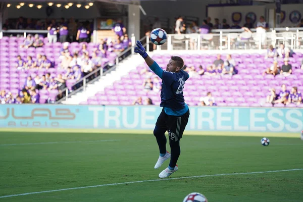 Orlando City Empfängt Galaxy Mai 2019 Orlando City Stadium Orlando — Stockfoto