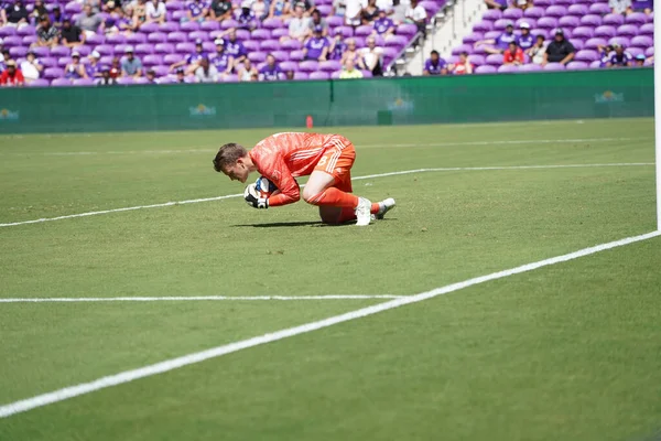 Orlando City Ospita Cincinnati All Orlando City Stadium Orlando Florida — Foto Stock