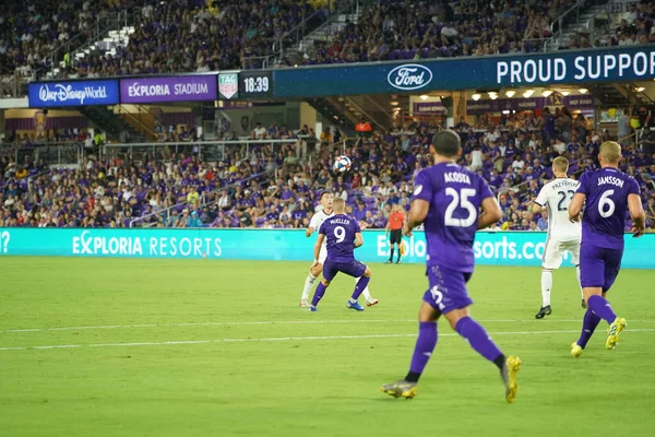 올랜도 시티는 2019 수요일 올랜도 플로리다 Exploria Stadium 필라델피아 유니언을 — 스톡 사진