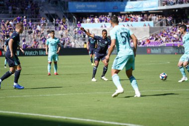 Orlando City SC 20 Nisan 2019 'da Orlando City Stadyumu' nda Vancouver Whitecaps 'a ev sahipliği yapıyor. Fotoğraf: Marty Jean-Louis