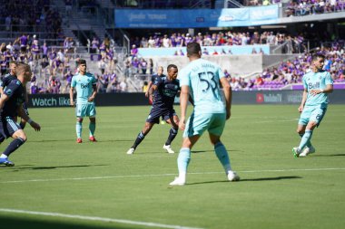 Orlando City SC 20 Nisan 2019 'da Orlando City Stadyumu' nda Vancouver Whitecaps 'a ev sahipliği yapıyor. Fotoğraf: Marty Jean-Louis