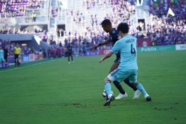 Orlando City SC 20 Nisan 2019 'da Orlando City Stadyumu' nda Vancouver Whitecaps 'a ev sahipliği yapıyor. Fotoğraf: Marty Jean-Louis