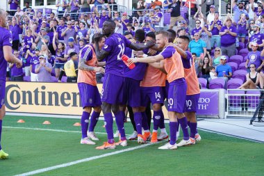 Orlando City SC 19 Mayıs 2019 'da Orlando City Stadyumu' nda FC Cincinnati 'ye ev sahipliği yaptı. Fotoğraf: Marty Jean-Louis