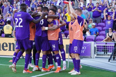 Orlando City SC 19 Mayıs 2019 'da Orlando City Stadyumu' nda FC Cincinnati 'ye ev sahipliği yaptı. Fotoğraf: Marty Jean-Louis