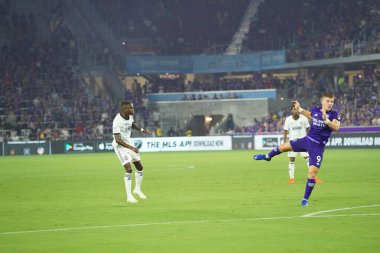 Orlando City, 3 Temmuz 2019 Çarşamba günü Orlando Florida 'daki Exploria Stadyumu' nda Philadelphia Union 'a ev sahipliği yaptı. Fotoğraf: Marty Jean-Louis