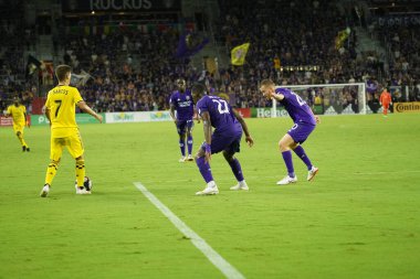 Orlando City, 13 Temmuz 2019 'da Orlando City Stadyumu' nda Kolomb Ekibi 'ne ev sahipliği yapmaktadır. Fotoğraf: Marty Jean-Louis