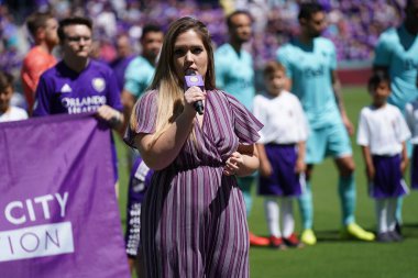 Orlando City SC 20 Nisan 2019 'da Orlando City Stadyumu' nda Vancouver Whitecaps 'a ev sahipliği yapıyor. Fotoğraf: Marty Jean-Louis