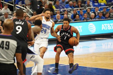 Orlando Magic 21 Nisan 2019 tarihinde Orlando Florida 'daki Amway Arena' da oynanan NBA Playoff 1 'de Toronto Rapters' a ev sahipliği yapıyor. Fotoğraf: Marty Jean-Louis Fotoğraf: Marty Jean-Louis