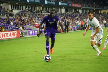 Orlando City, 3 Temmuz 2019 Çarşamba günü Orlando Florida 'daki Exploria Stadyumu' nda Philadelphia Union 'a ev sahipliği yaptı. Fotoğraf: Marty Jean-Louis