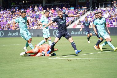 Orlando City SC 20 Nisan 2019 'da Orlando City Stadyumu' nda Vancouver Whitecaps 'a ev sahipliği yapıyor. Fotoğraf: Marty Jean-Louis