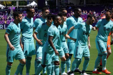 Orlando City SC 20 Nisan 2019 'da Orlando City Stadyumu' nda Vancouver Whitecaps 'a ev sahipliği yapıyor. Fotoğraf: Marty Jean-Louis