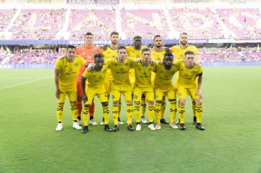 Orlando City, 13 Temmuz 2019 'da Orlando City Stadyumu' nda Kolomb Ekibi 'ne ev sahipliği yapmaktadır. Fotoğraf: Marty Jean-Louis